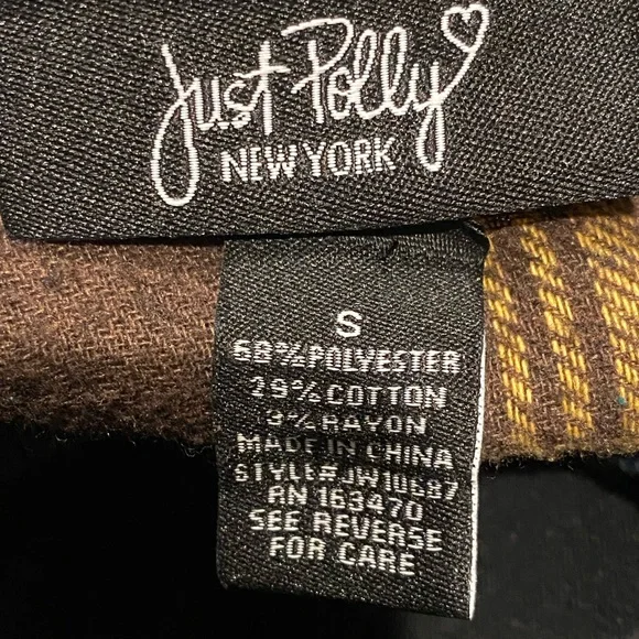 Plaid Patchwork Button Down Shirt - Picture 2 of 2